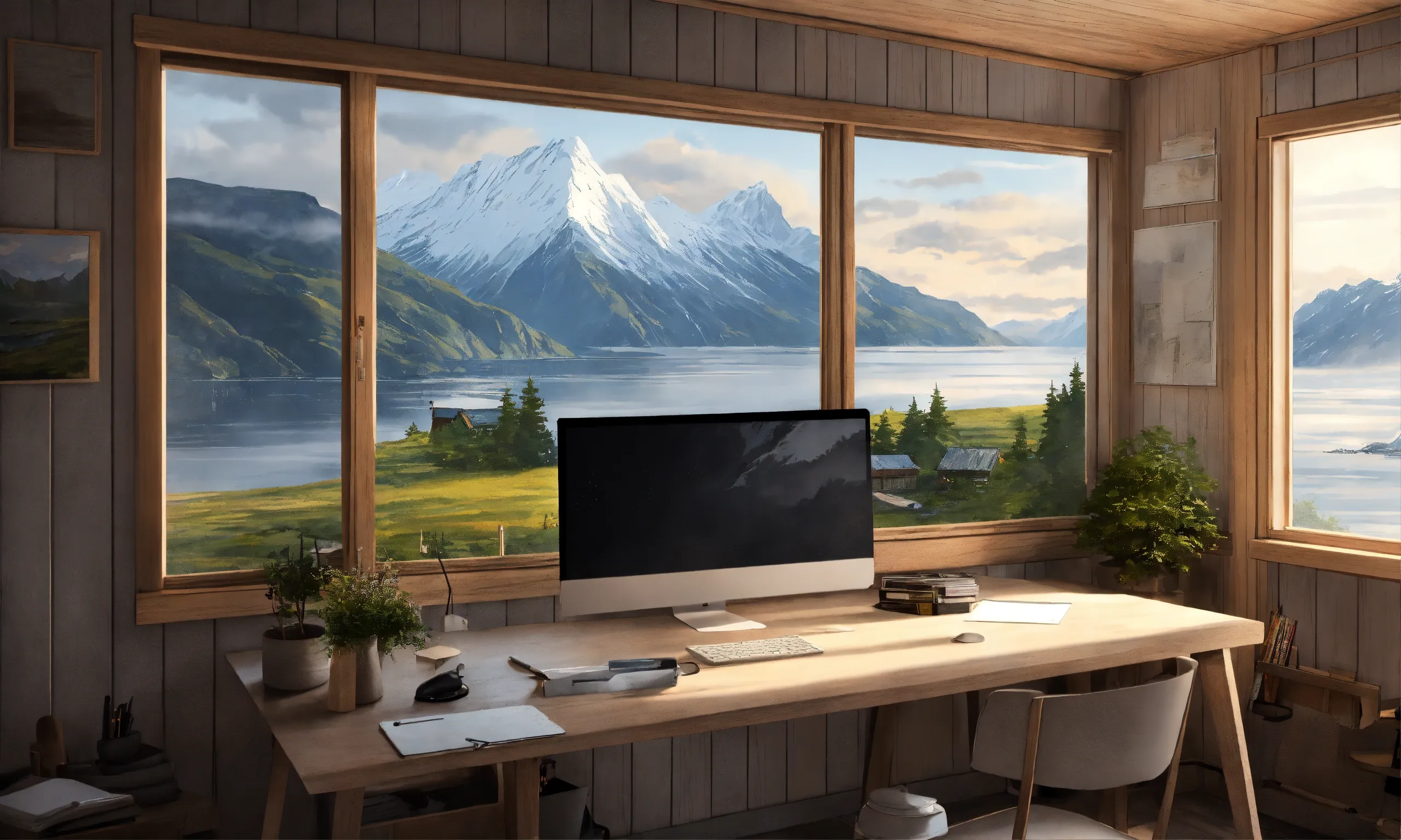 Schallschutzfenster in Co-Working Space